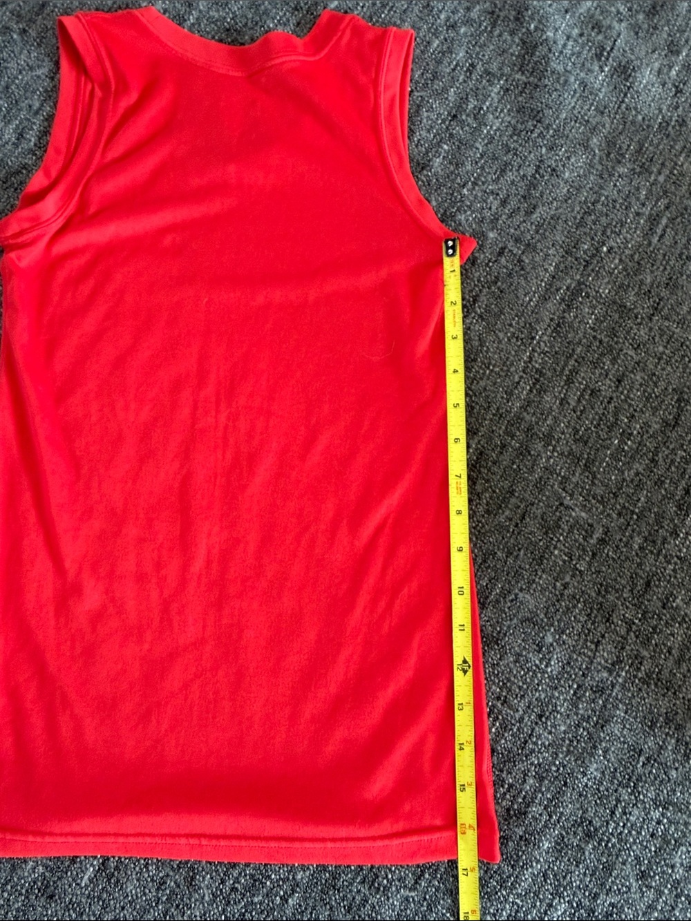 Nike Red Women's Dri-FIT Athletic Tank Top - Picture 11 of 14